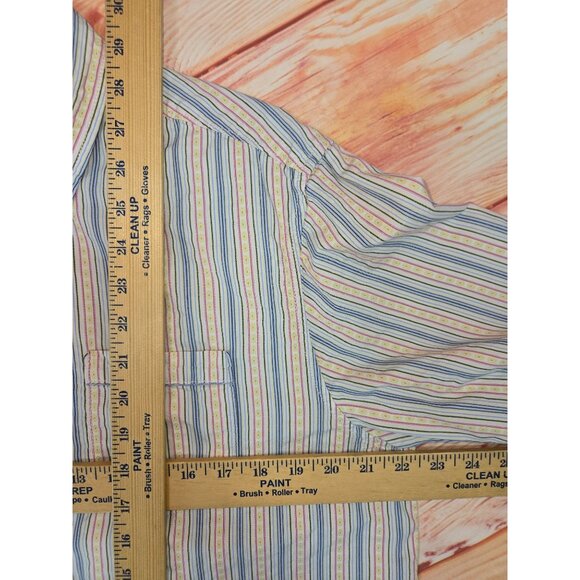 Tommy Bahama Jeans Island Crafted Modern Fit Shirt Large - Picture 7 of 7
